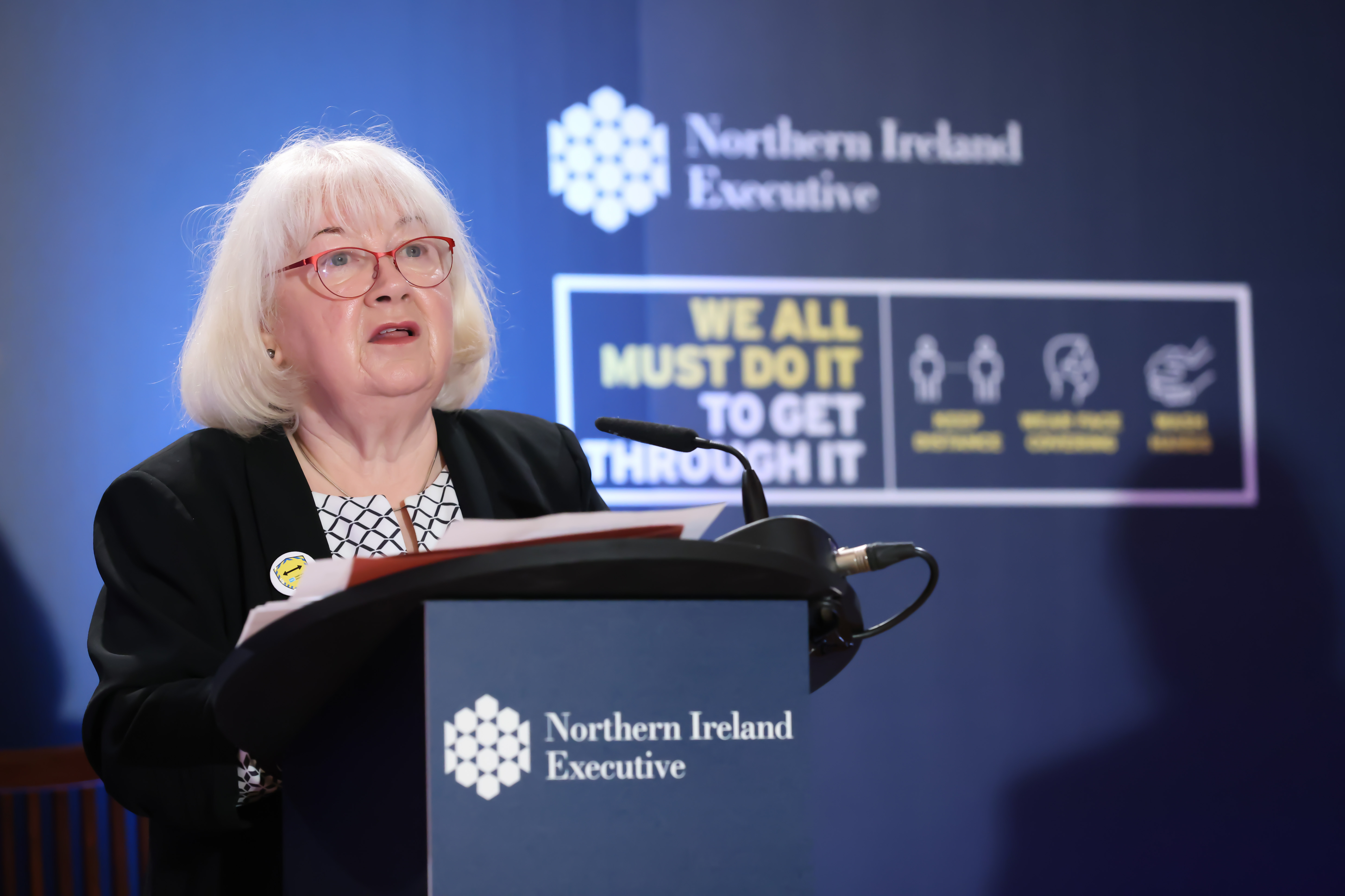 Patricia Donnelly, Head of the Covid-19 Vaccine Programme.